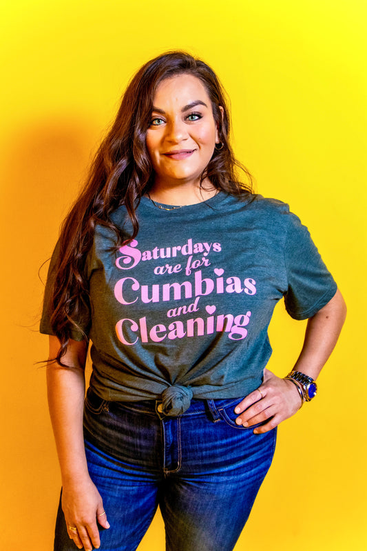 Saturdays are for Cumbias and Cleaning