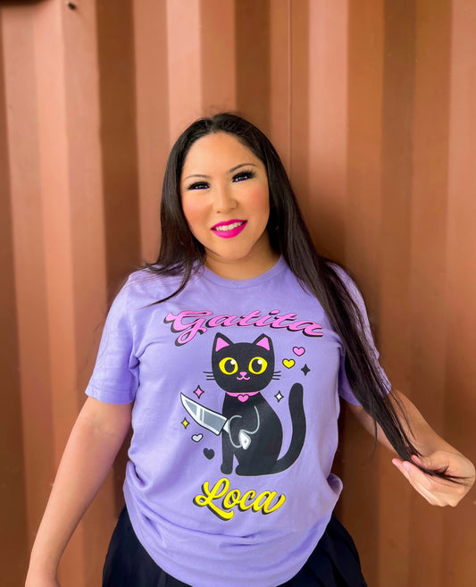 Gatita Loca - Latina T-shirt
