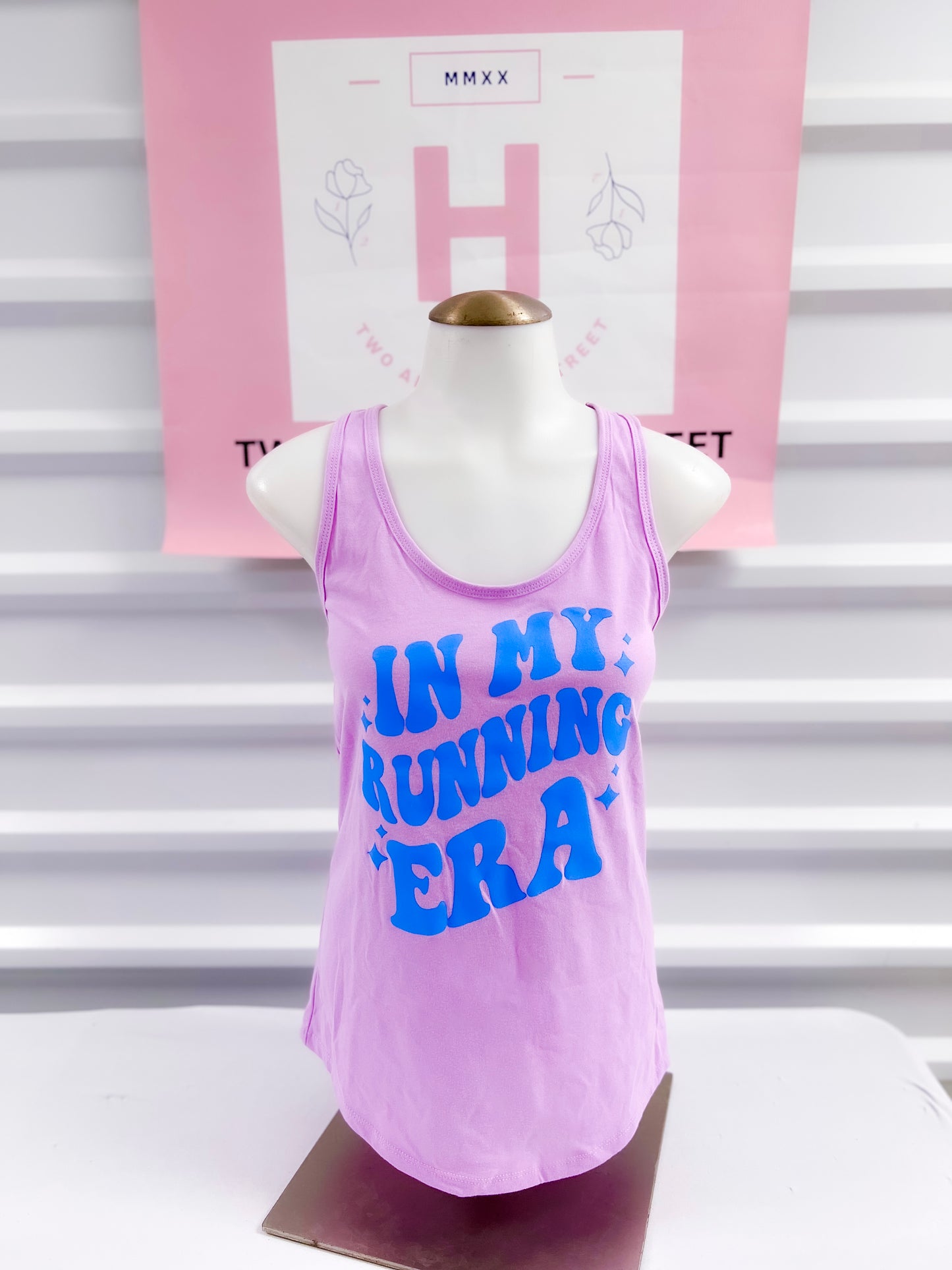 In My Running Era racerback tank top