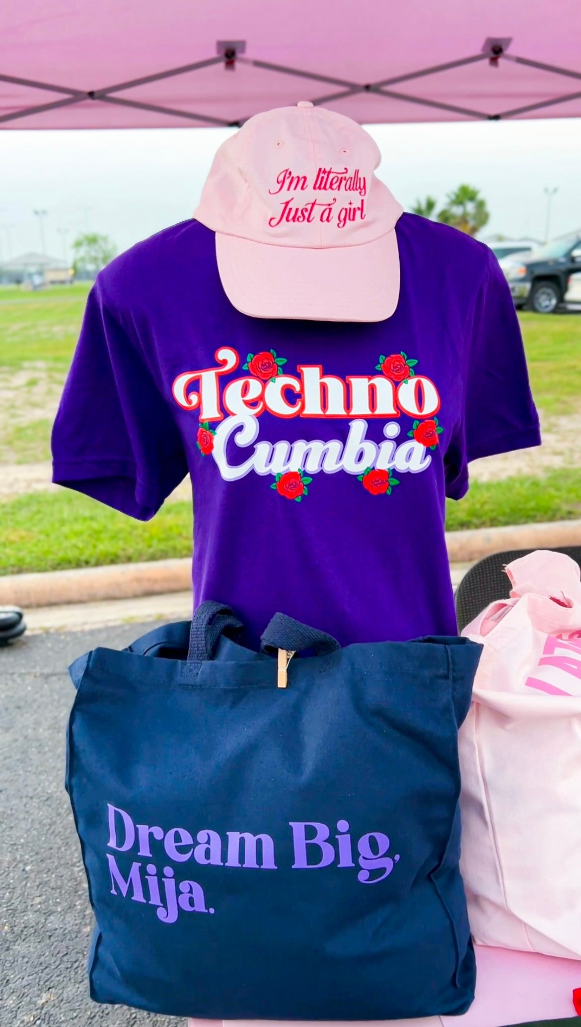 I'm literally Just A Girl - Pink Cap