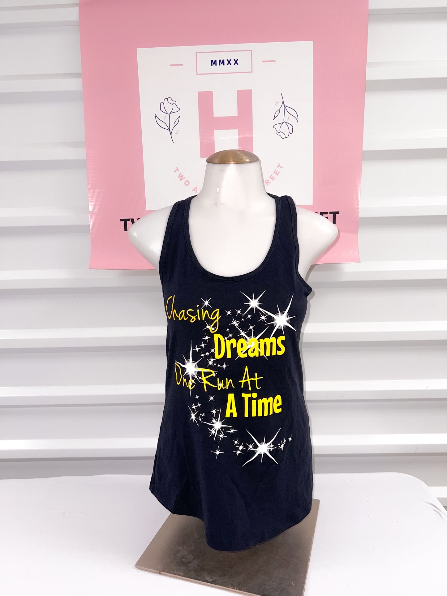 Chasing Dreams Racer Back Tank Top