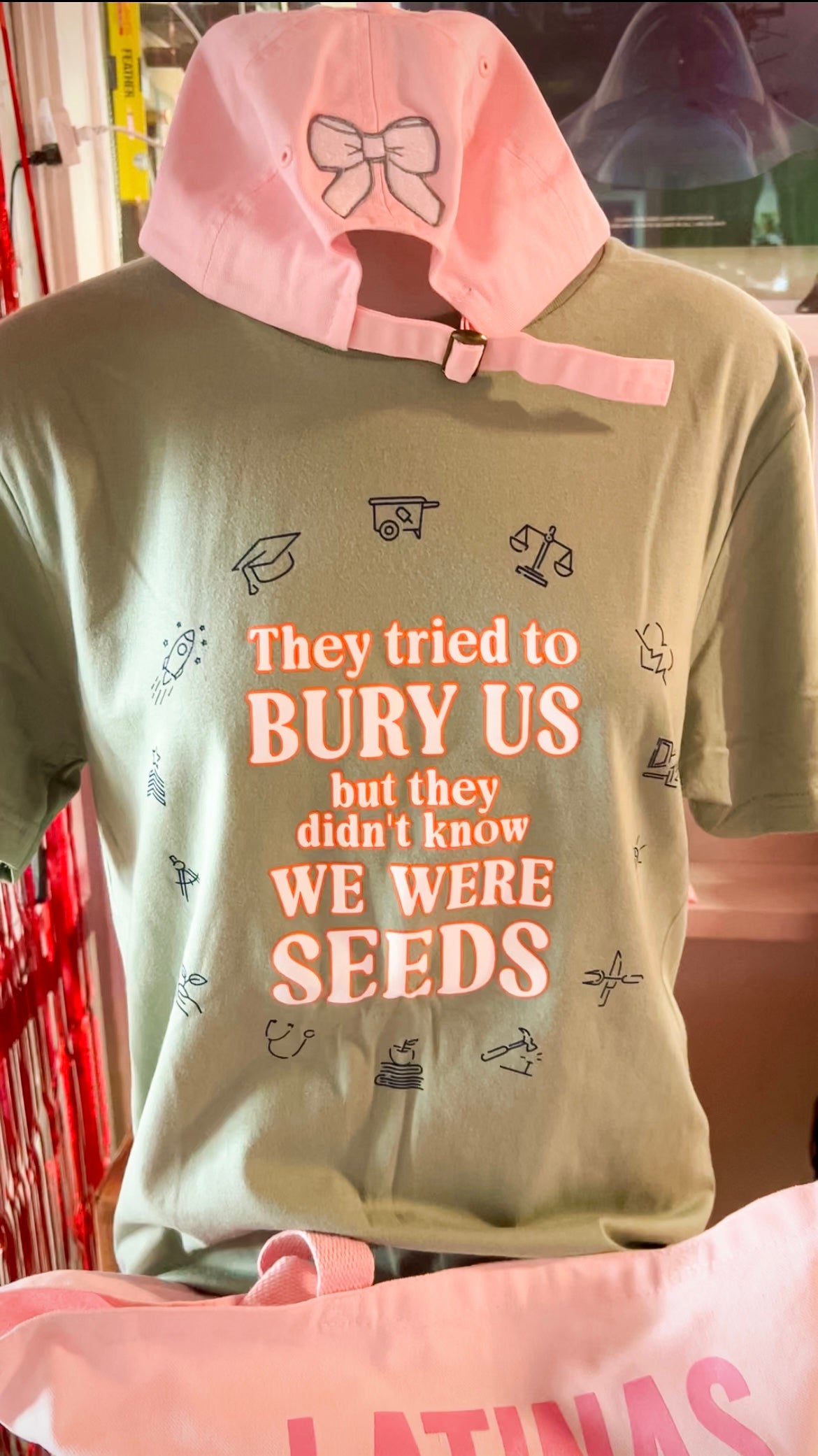 They tried to Bury us But didn't Know we Were Seeds