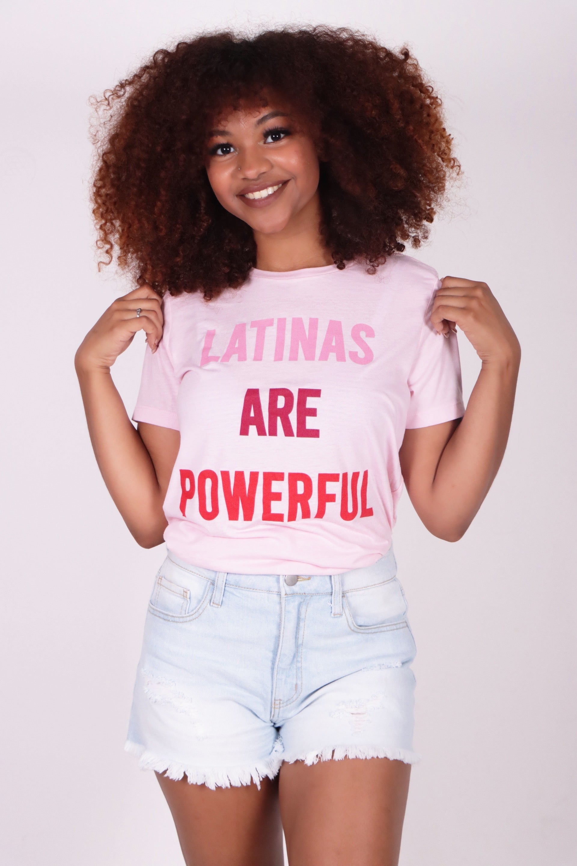 Latinas Are Powerful (Pink)