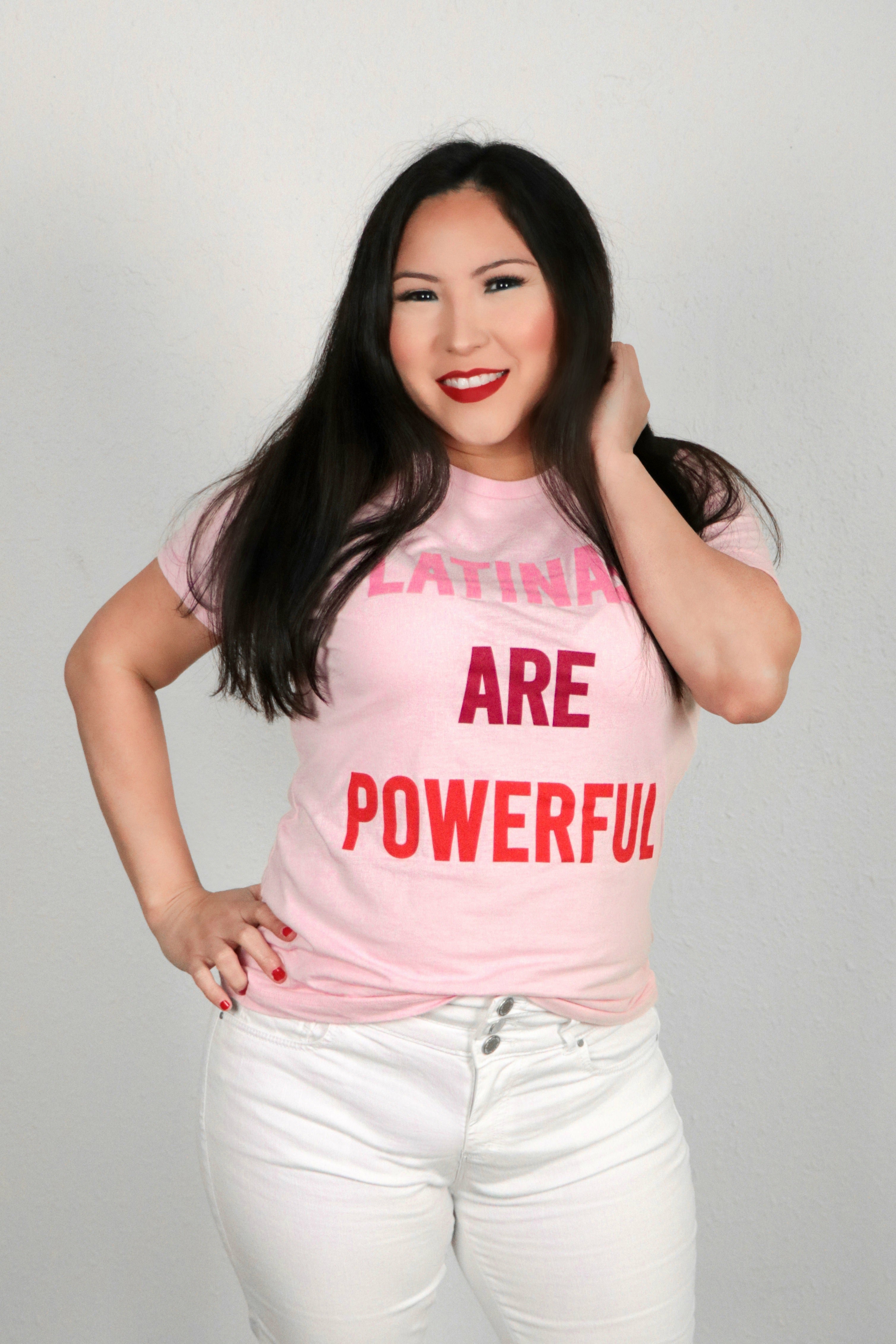 Latinas Are Powerful (Pink)